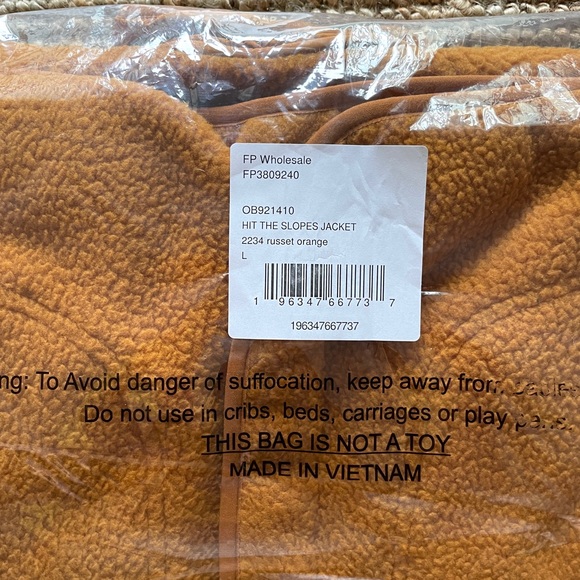 NEW Free People Hit The Slopes Fleece Jacket - Picture 11 of 15